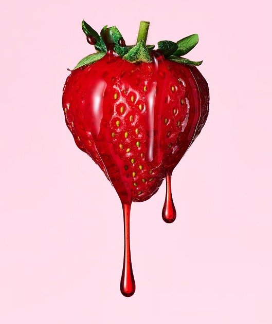 Aceite Corporal Iluminador Strawberry