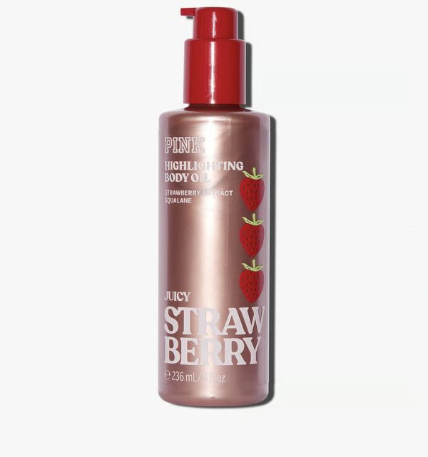 Aceite Corporal Iluminador Strawberry