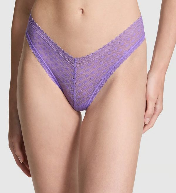 Pink Tanga tipo Brasileña en V Talla S