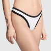 Pink Tanga Pierna Alta Talla S