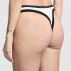 Pink Tanga Pierna Alta Talla S