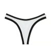 Pink Tanga Pierna Alta Talla S
