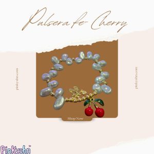 Pulsera Fé-Cherry
